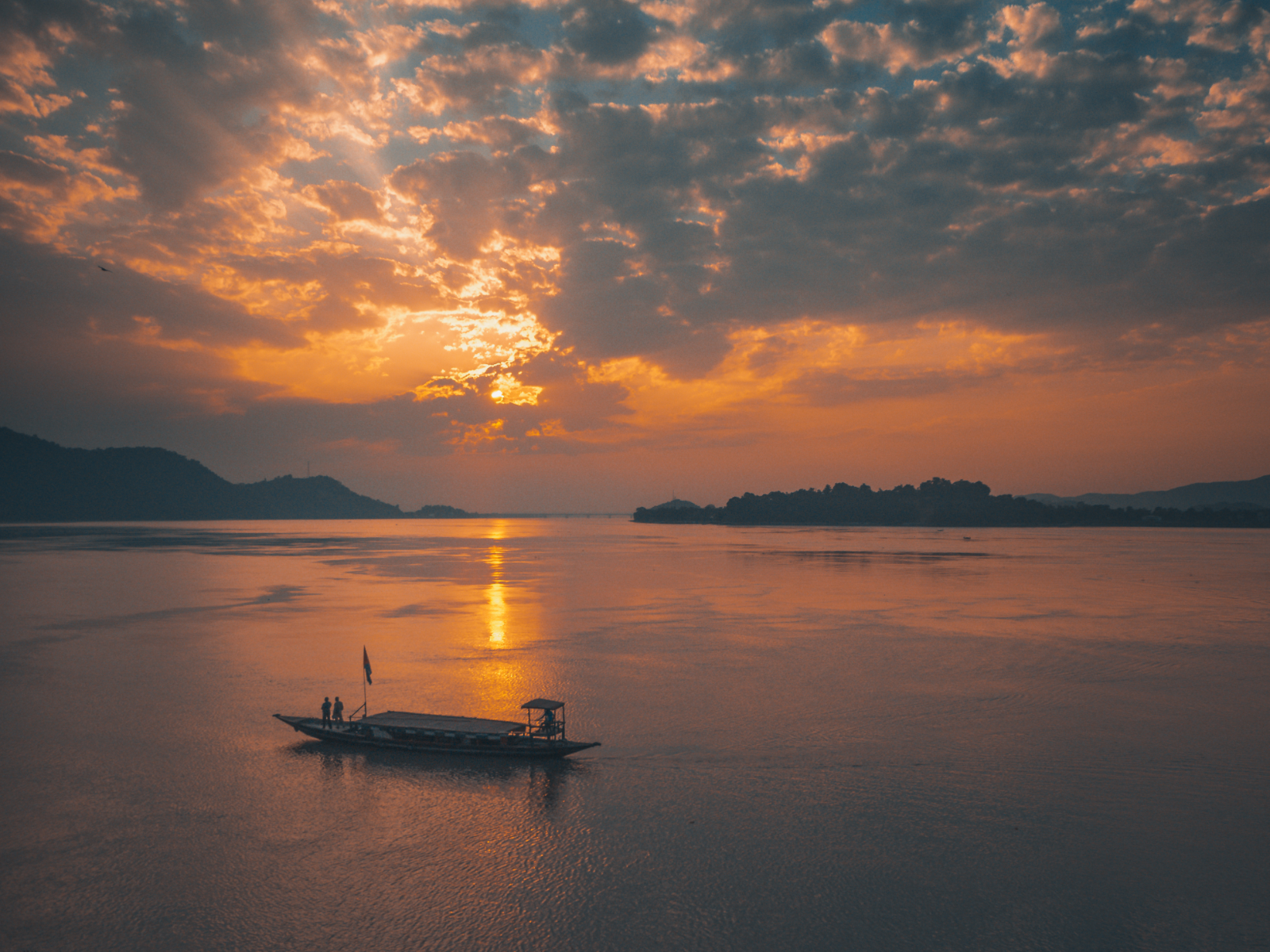 Neermahal on Rudrasagar Lake