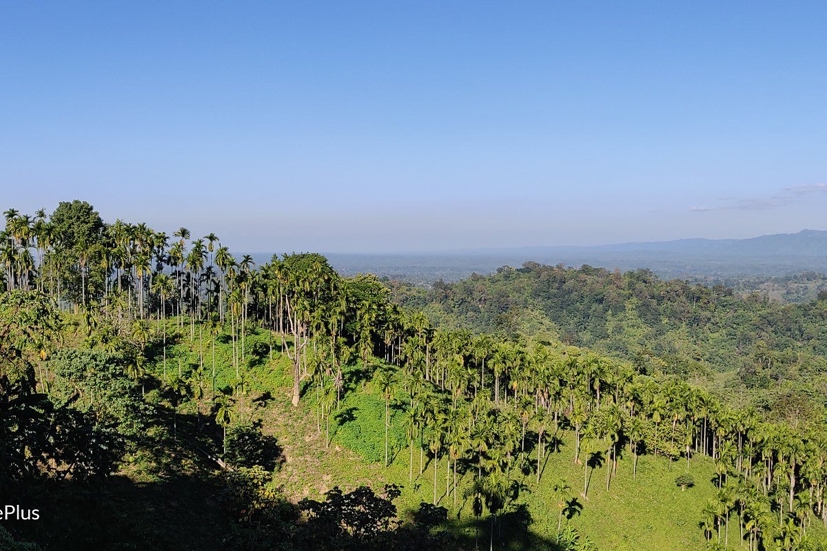 The real Vanghmun landscape in the Jampui Hills